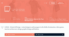 Desktop Screenshot of lisaa.com